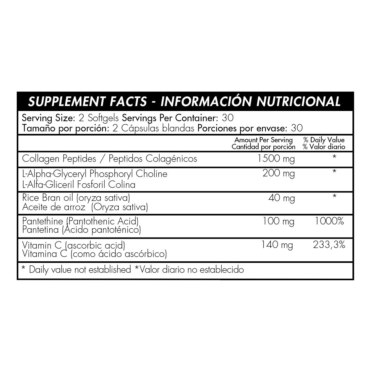 Collagen Peptides 1500 mg 60 Softgels Healthy America