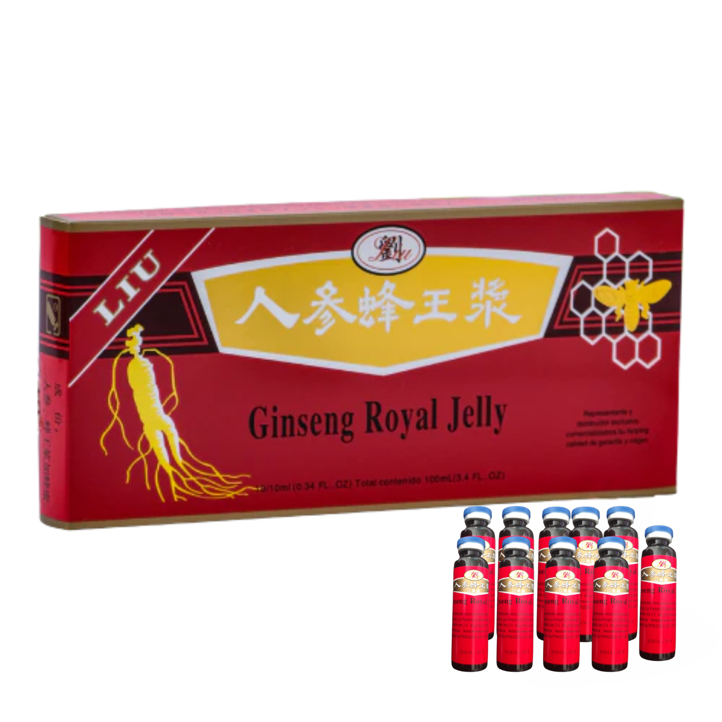 Ginseng Royal Jelly x 10