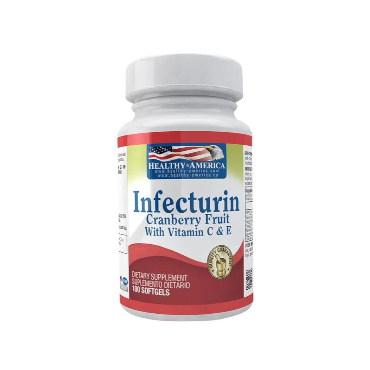 InFecturin - Vitamina C & E - 140mg - Healthy America