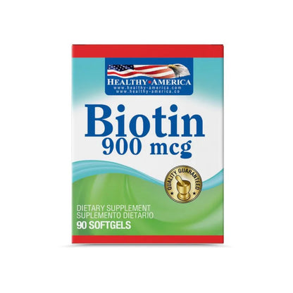 Biotina - 900mcg - Healthy America