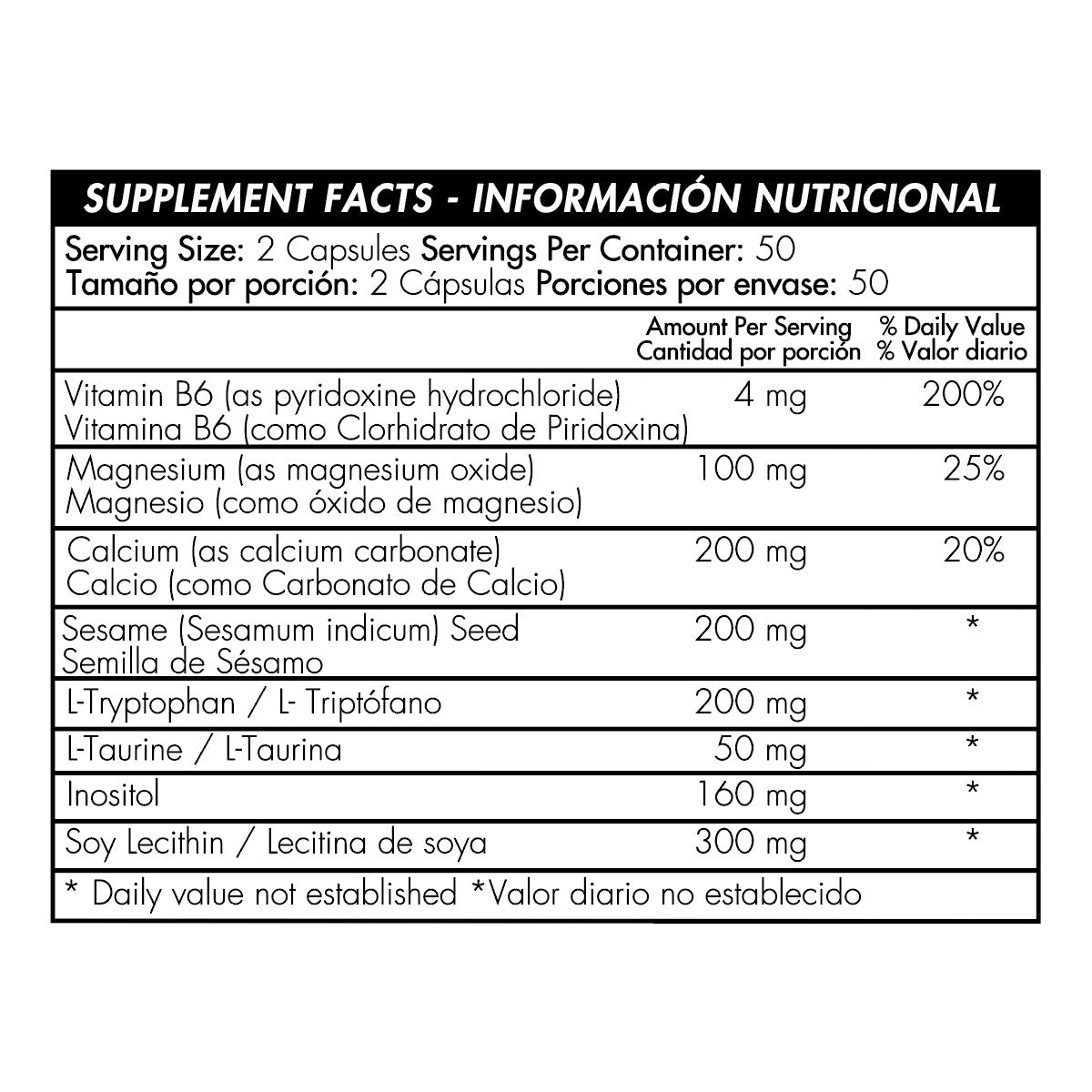 Bon Nuit™ - 100 Cápsulas - Healthy América