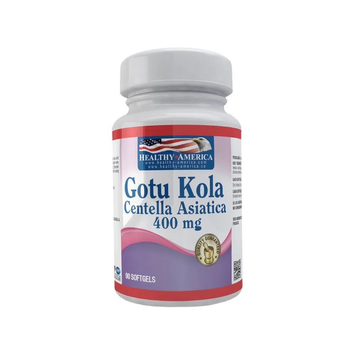 Centella asiatica - Gotu Kola  400mg - Healthy America