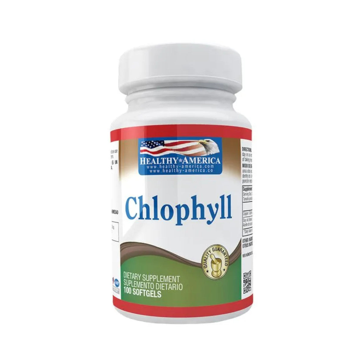 Chlophyll (Clorofilina de cobre de sodio) - 100mg - Healthy America