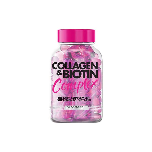 Complejo de Colágeno & Biotina Complex - 60 Cápsulas - Healthy America