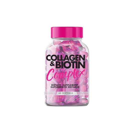 Complejo de Colágeno & Biotina Complex - 60 Cápsulas - Healthy America