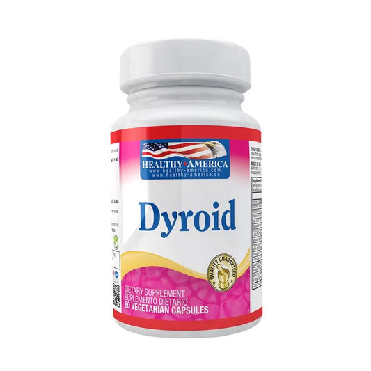 Dyroid Support Fórmula - 60 Cápsulas - Healthy America
