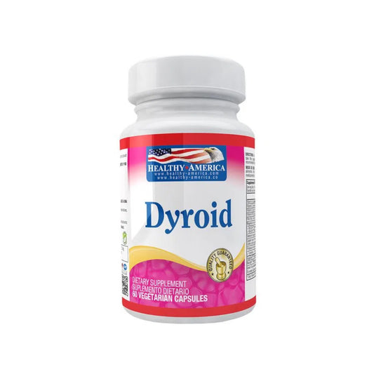 Dyroid Support Fórmula - 60 Cápsulas - Healthy America