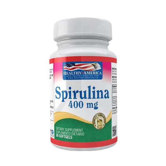 Espirulina - 400mg - Healthy America