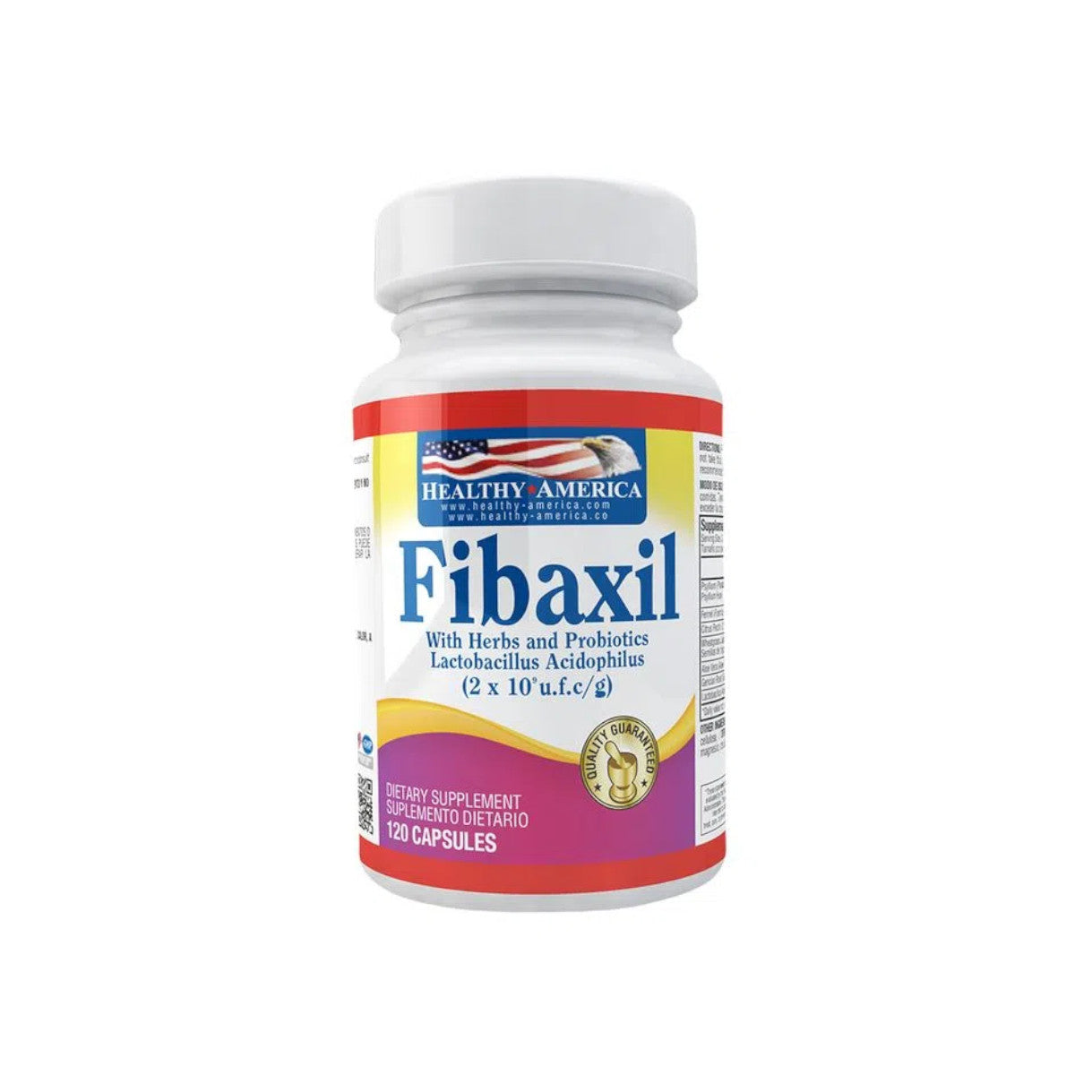 Fibaxil™ - 120 Cápsulas - Healthy America