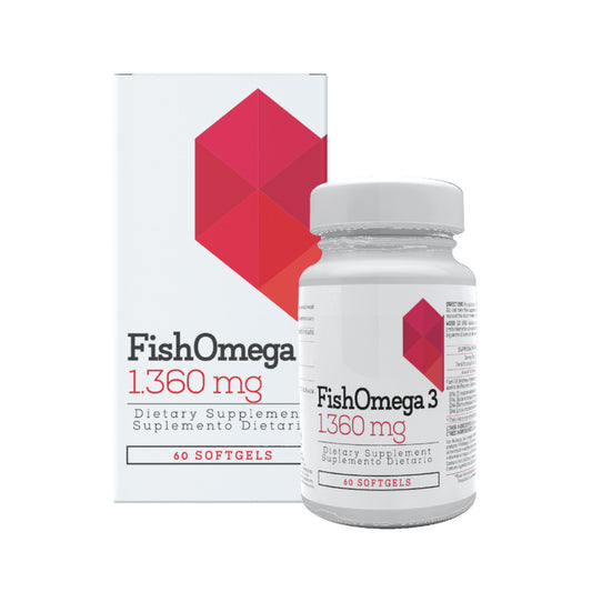 FISH OMEGA 3 - 1.360mg - 60 Cápsulas - Healthy America