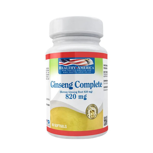 Ginseng Complete - 820mg - Healthy America