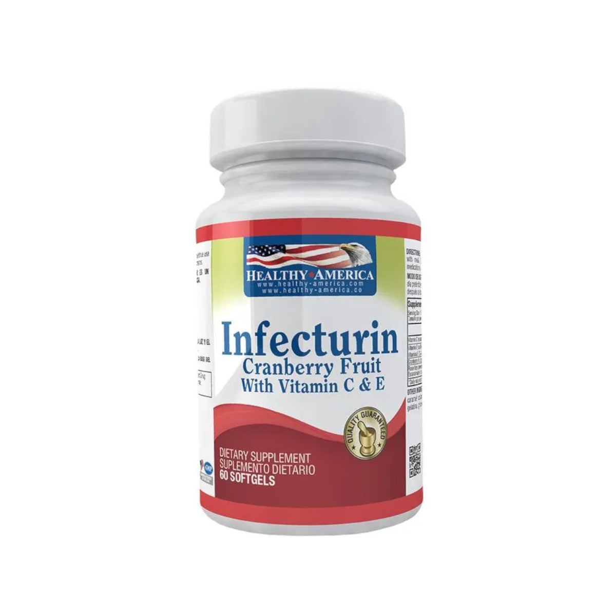 InFecturin - Vitamina  C & E - 140mg - Healthy America