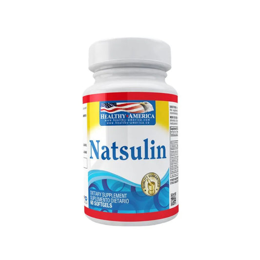 NatSulin - 60 cápsulas - Healthy America