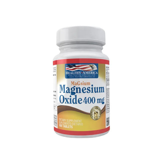 Oxido de Magnesio - 400mg - Healthy America