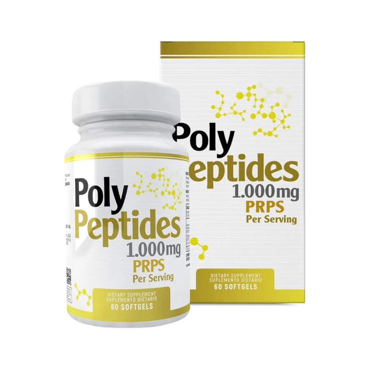 PolyPeptides - 1.000mg - 60 Cápsulas - Healthy America