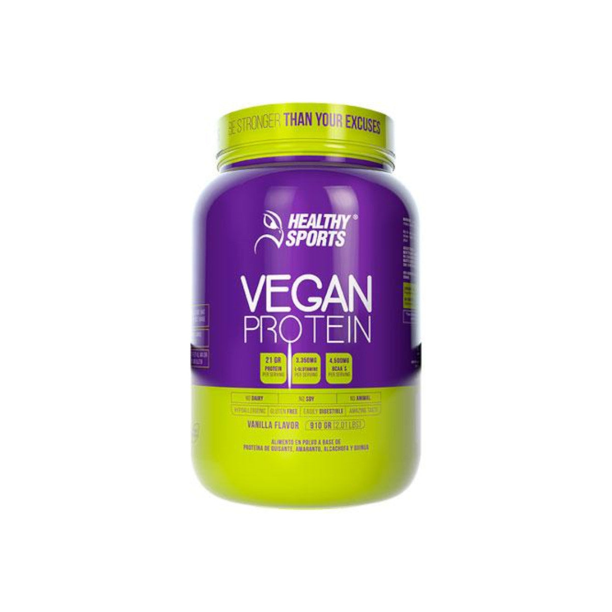 Proteína vegana - sabor a vainilla - Healthy Sports