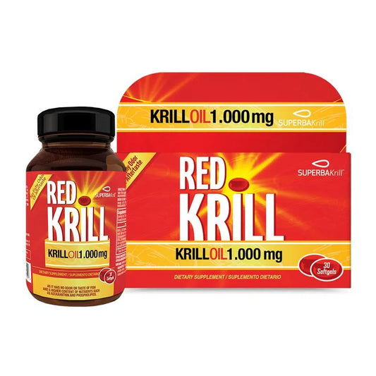 Red Krill™ - 1.000mg - 30 Cápsulas - Healthy America