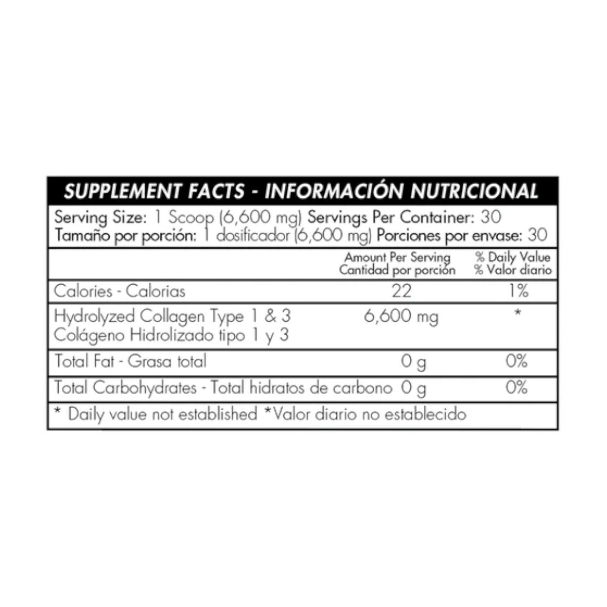 Rejuvicare - Colágeno Hidrolizado - 6.600mg - Healthy America