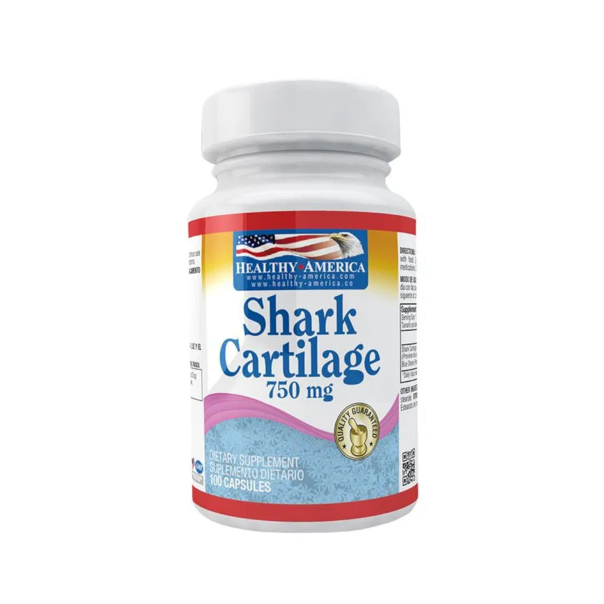 Shark Cartilage - 750mg - Healthy America